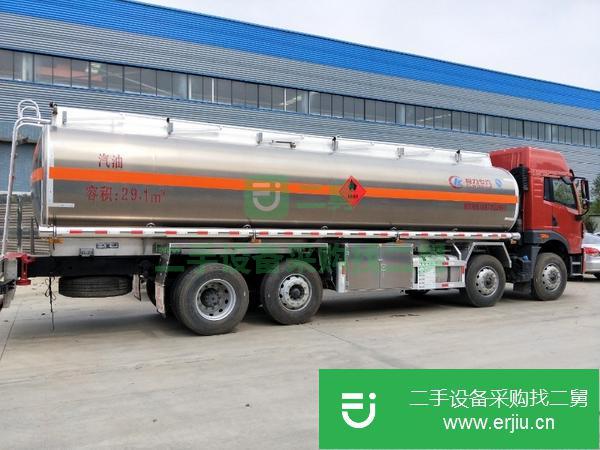 湖北出售二手解放25噸油罐車