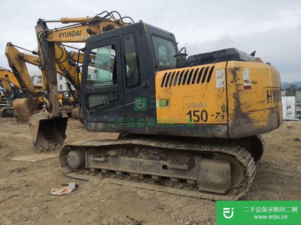 浙江出售二手現(xiàn)代R150-7挖掘機(jī)