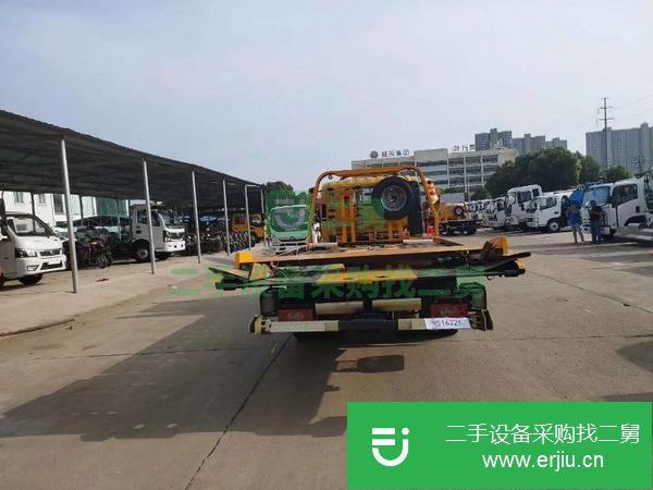 天津出售二手國六福田歐馬可平板運輸車