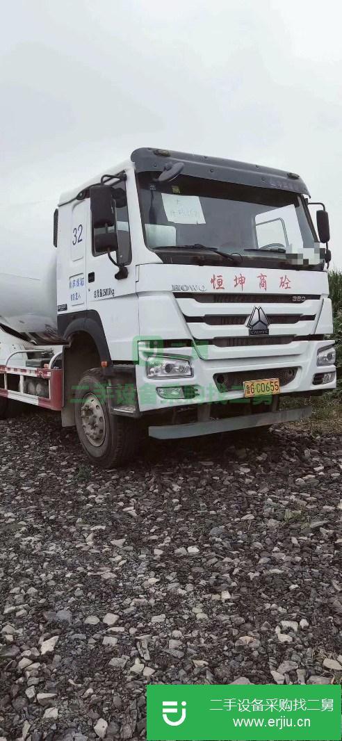 河北出售二手國(guó)五豪沃14方攪拌車
