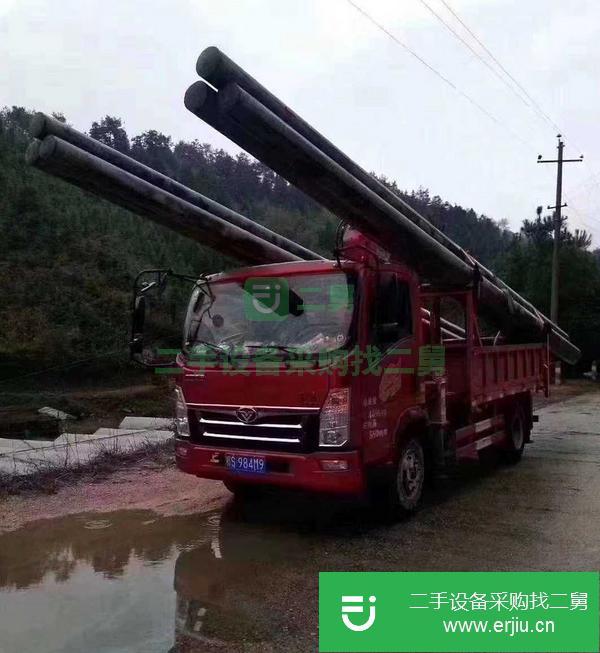 安徽出售二手重汽藍牌5噸隨車吊