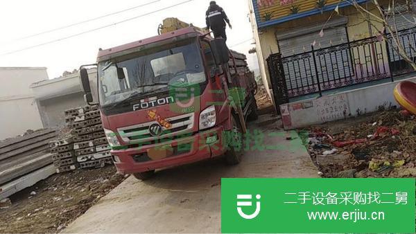 云南出售二手石煤6.3噸隨車吊