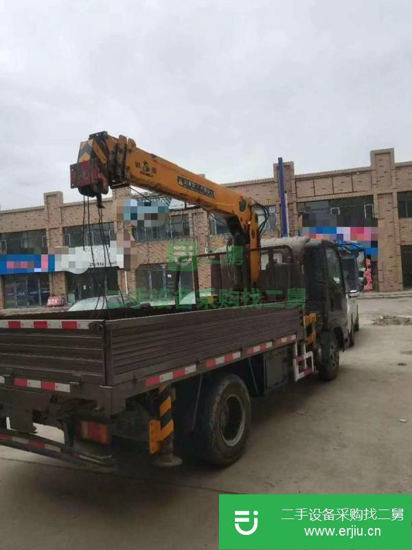 湖北出售二手尚駿4噸4節臂隨車吊