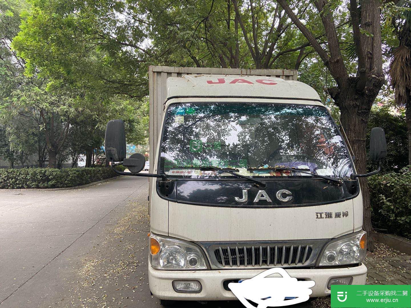 河南出售二手江淮康鈴箱式貨車