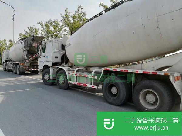 江蘇出售二手豪沃18方攪拌罐車