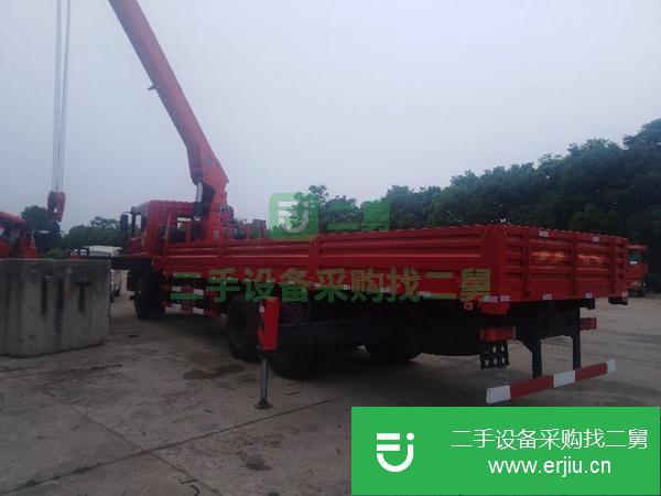 內蒙古出售二手東風華神T5后八輪12噸隨車吊