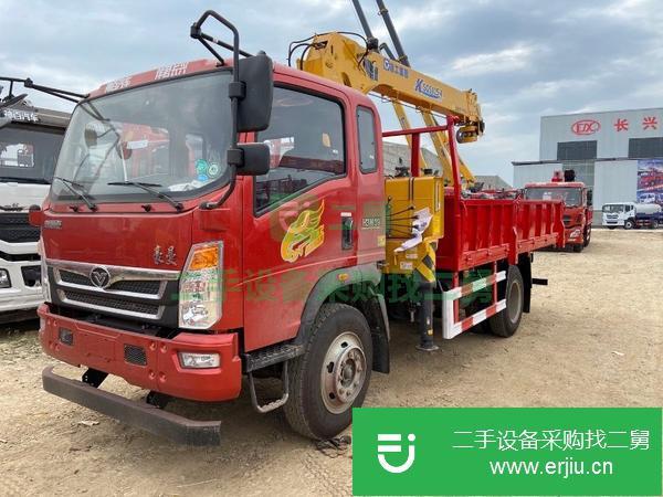 廣西出售二手重汽豪曼6.3噸隨車吊