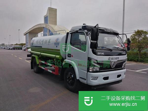 湖北出售二手東風福瑞卡9.2方灑水車