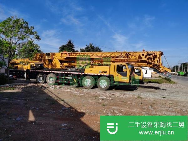 山東出售二手徐工50K-2吊車