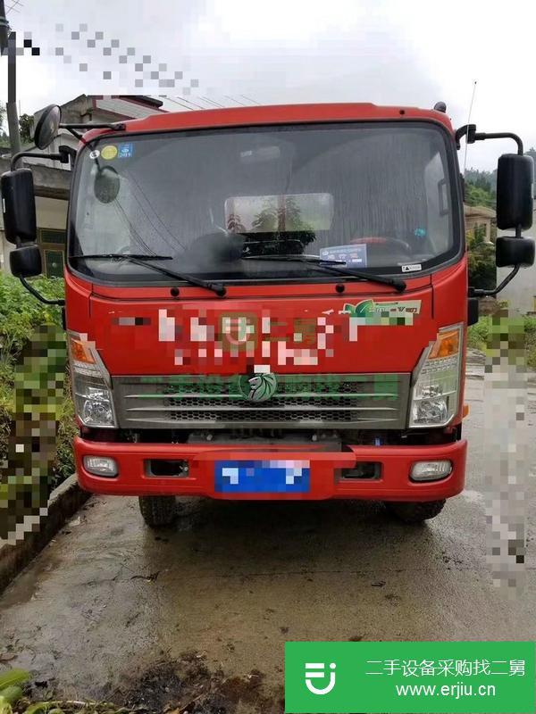 江西出售二手重汽王牌單橋平板運輸車
