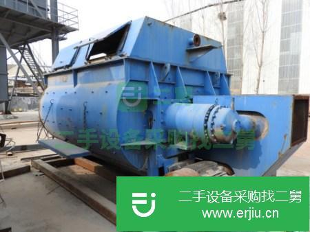 河南出售二手雙臥軸強制式攪拌機
