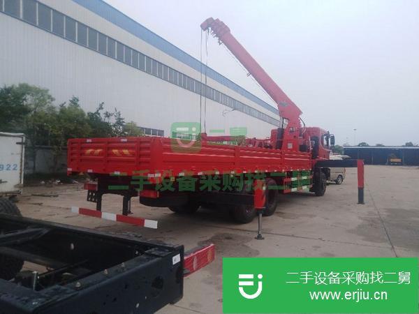內蒙古出售二手東風華神T5后八輪12噸隨車吊