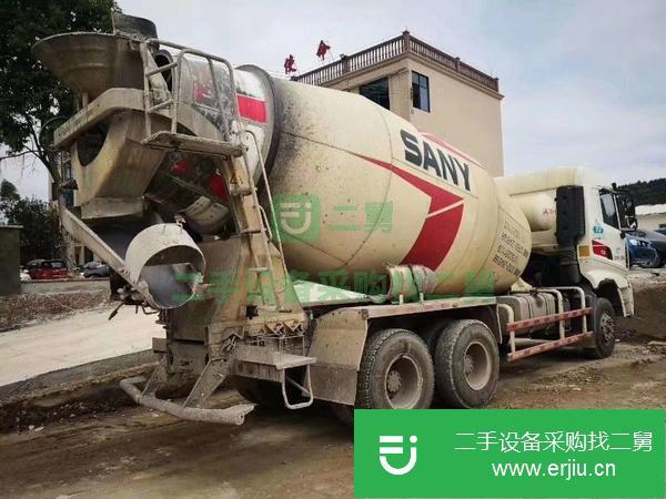 江蘇出售二手三一12方攪拌罐車