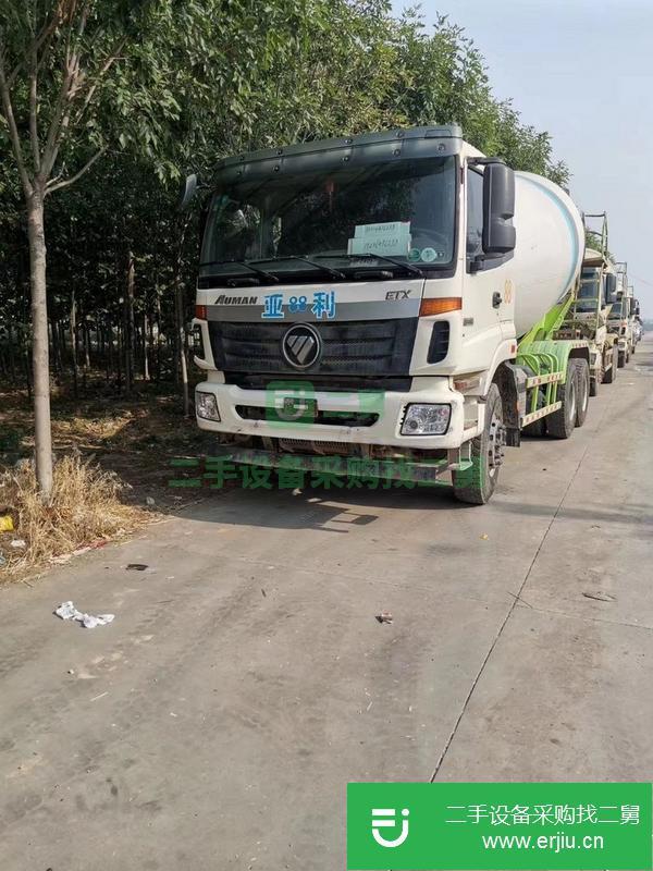 山東出售二手歐曼十二方攪拌車