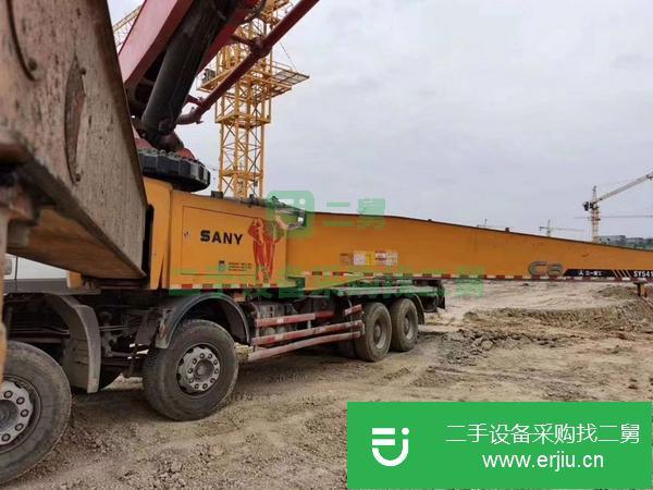 江蘇出售二手三一56米泵車
