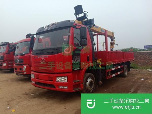 內蒙古出售二手三一12噸隨車吊