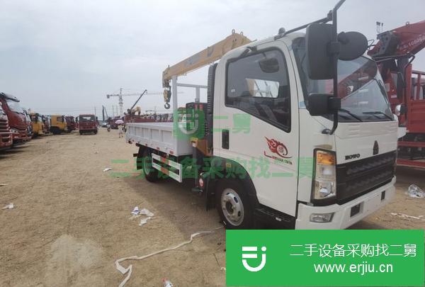 湖北出售二手徐工3.2噸隨車吊
