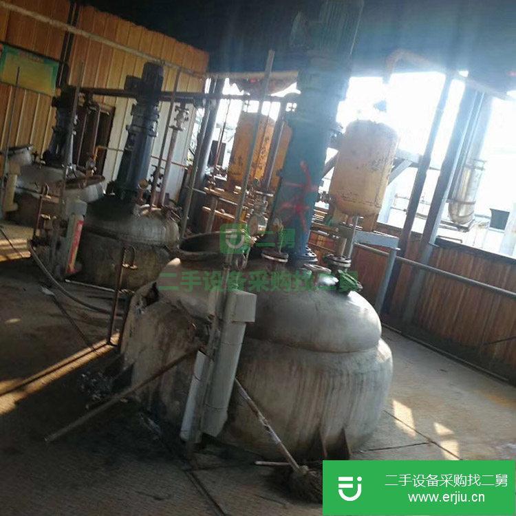 山東出售二手15噸反應釜