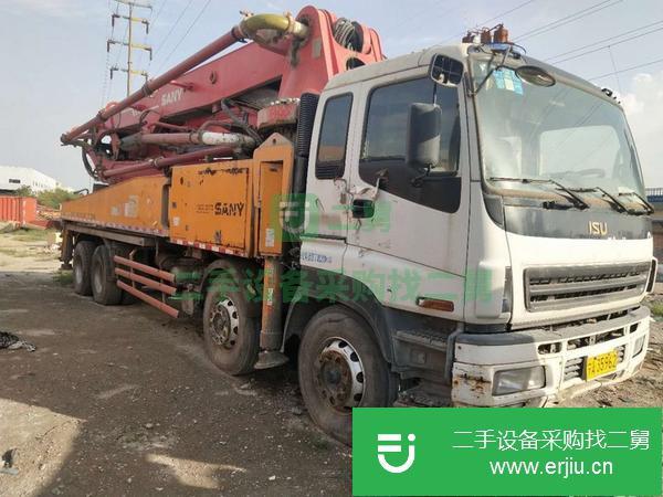 寧夏出售二手三一46米四橋泵車