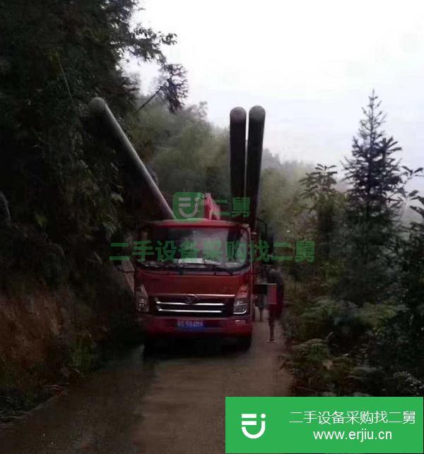 安徽出售二手重汽藍牌5噸隨車吊