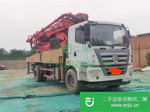 黑龍江出售二手混凝土泵車三一37米國五