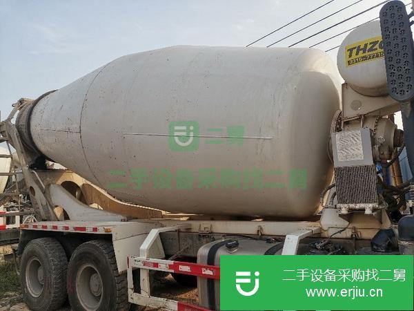 湖南出售二手陜汽德龍14方攪拌車