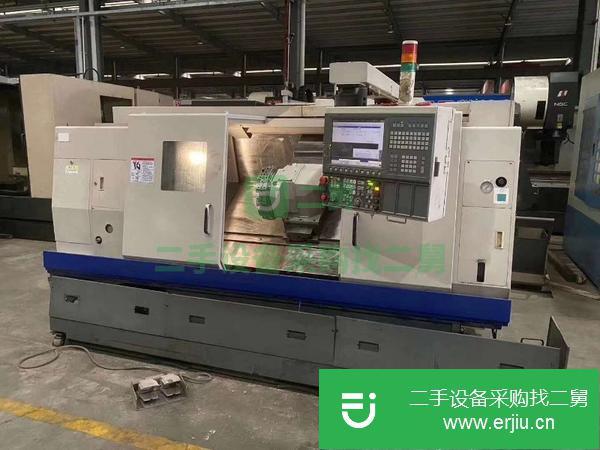 遼寧出售二手北一大隈LBR-370數控斜身車床