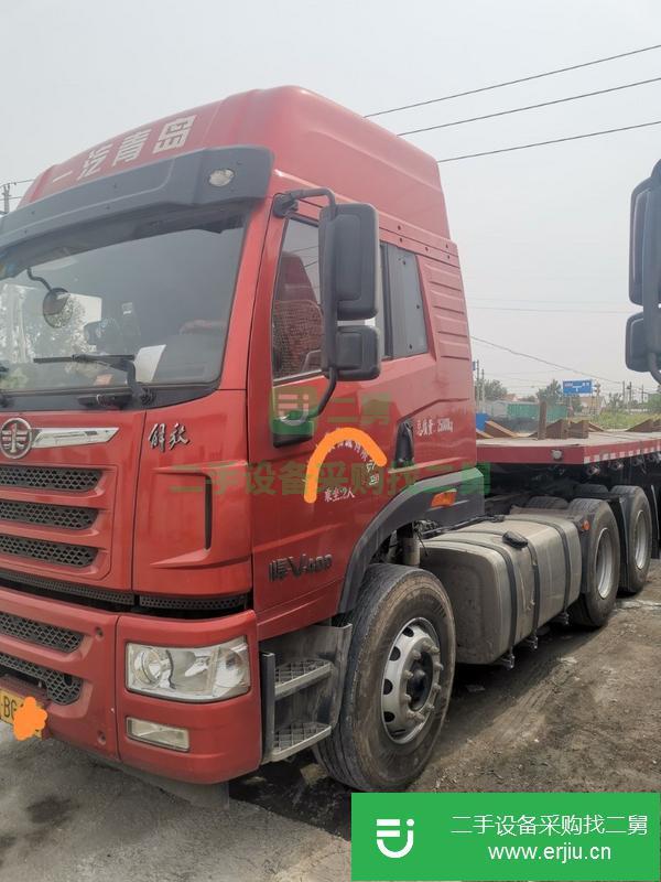 山東出售二手青島解放悍V400牽引車