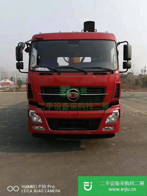 河南出售二手12噸后八輪隨車吊