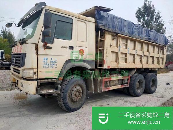 江蘇出售二手豪沃國四5米6自卸車