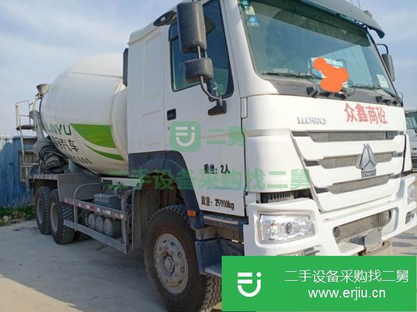 山東出售二手豪沃攪拌車
