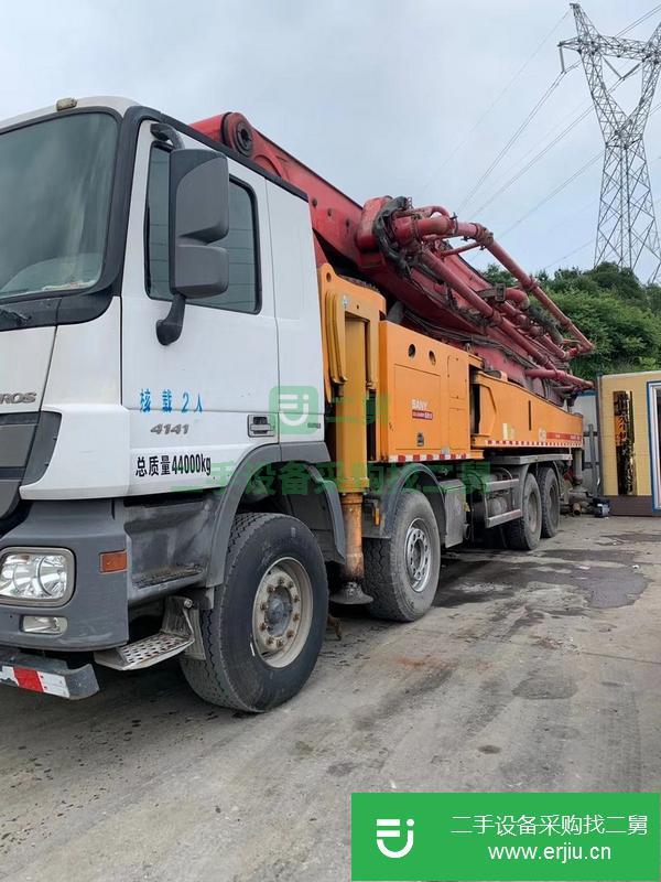 湖南出售二手奔馳四橋60米泵車