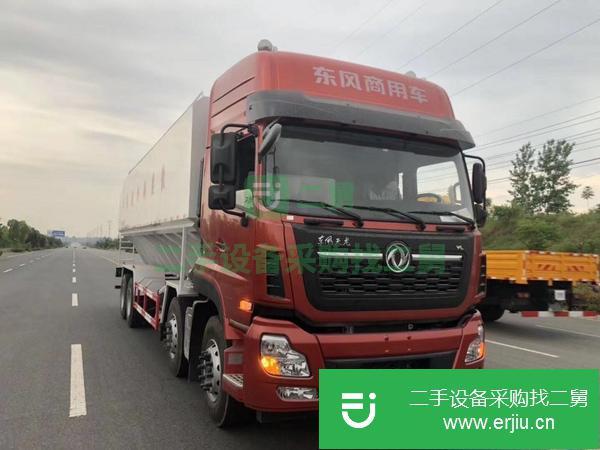 湖南出售二手40方散裝飼料運輸車