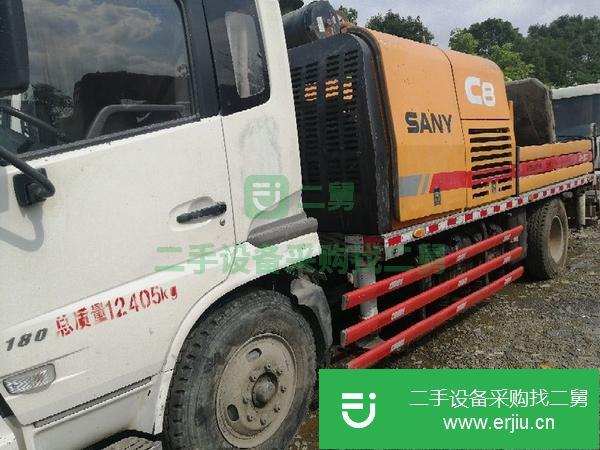 湖北出售二手三一國四10018車載泵