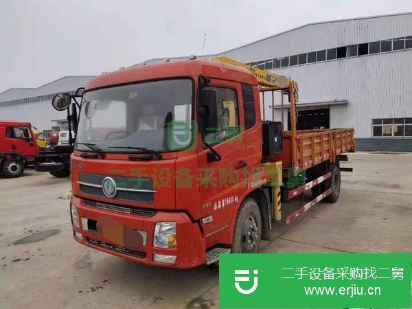 湖北出售二手石煤5噸隨車吊