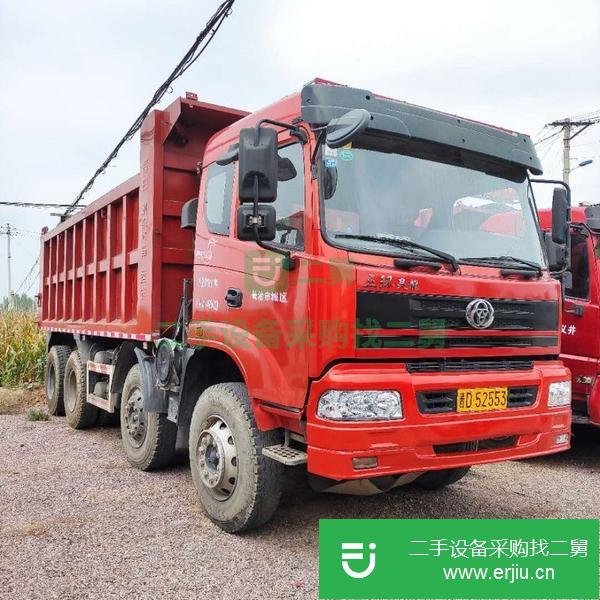 湖北出售二手三環昊龍前四后八自卸車