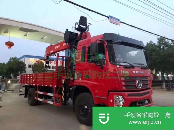 貴州出售二手宏昌天馬8噸六節臂隨車吊