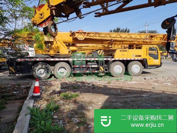 山東出售二手徐工50K-2吊車
