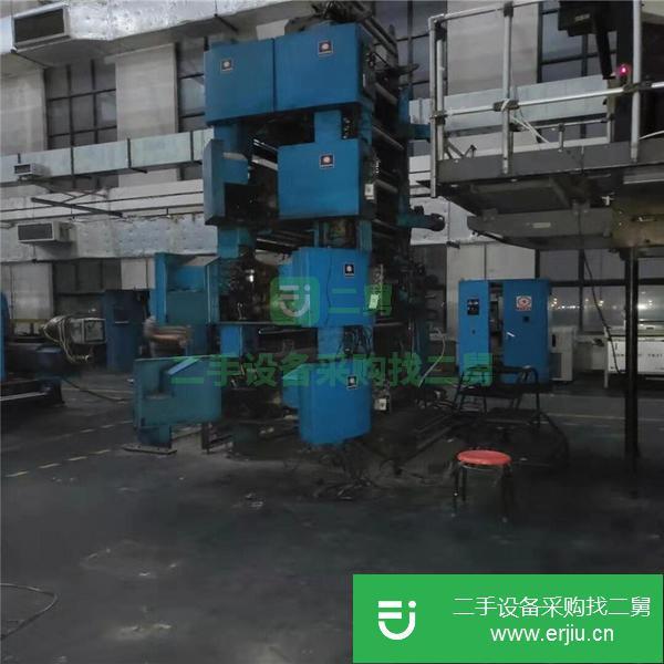 河北出售二手上海高斯八色印刷機