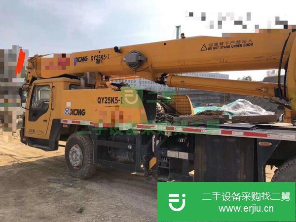 河南出售二手國三徐工25k5-1汽車吊