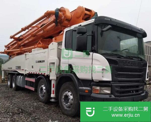 湖南出售二手中聯斯堪尼亞56米泵車