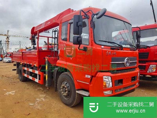 貴州出售二手東風6.3噸隨車吊