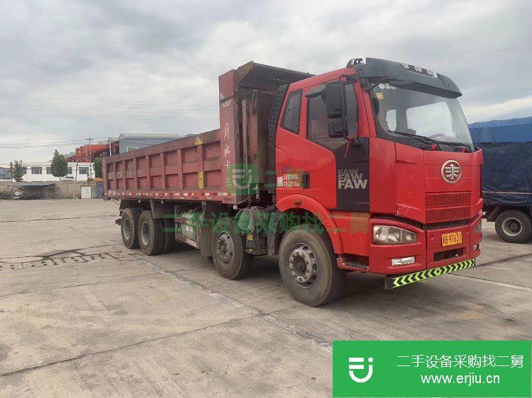 河北出售二手解放J6P自卸車