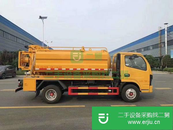 湖北出售二手國六東風(fēng)多利卡6方清洗吸污車