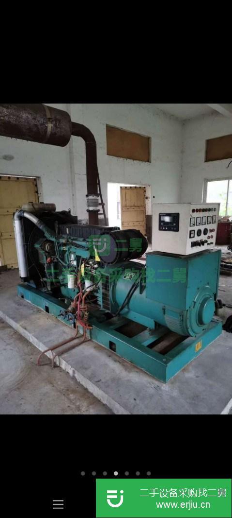 山東出售二手沃爾沃320千瓦柴發電機組