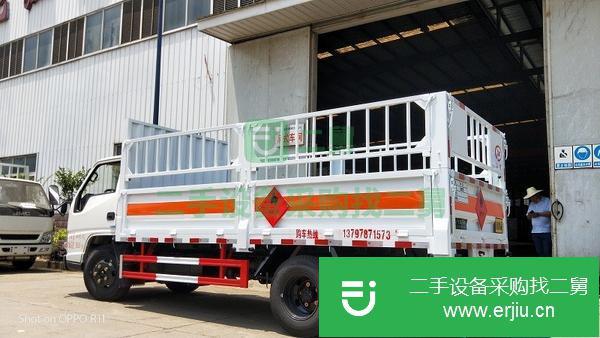 湖北出售二手江鈴藍牌氣瓶運輸車