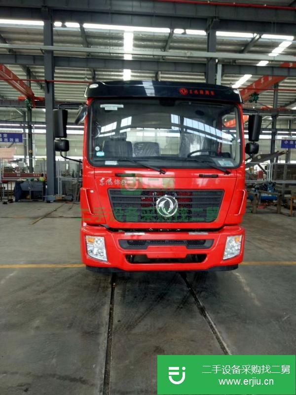 湖北出售二手東風錦程康機220單橋平板運輸車