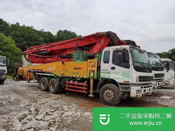 湖南出售二手三一49米泵車