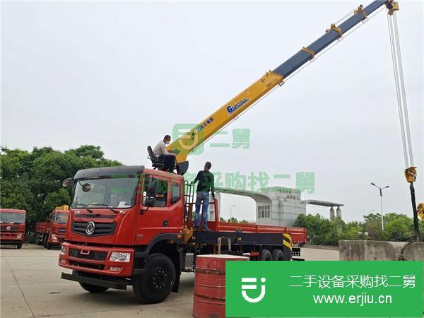 湖北出售二手徐工14噸隨車吊