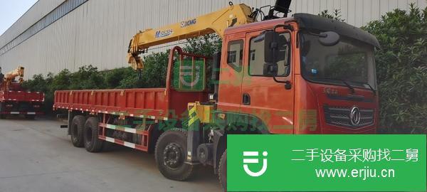 內(nèi)蒙古出售二手東風前四后八12噸隨車吊
